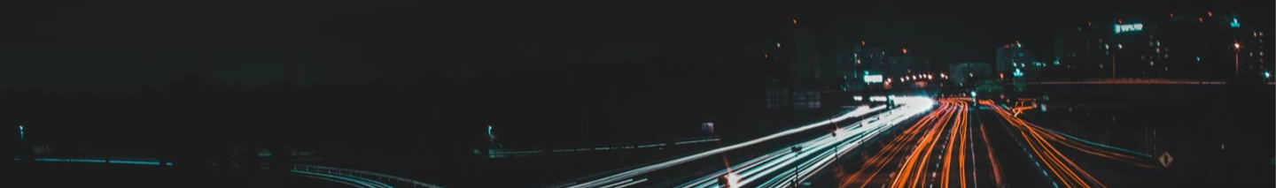 Highway Lights Banner